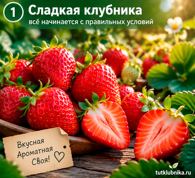 Сладость клубники: от чего зависит вкус